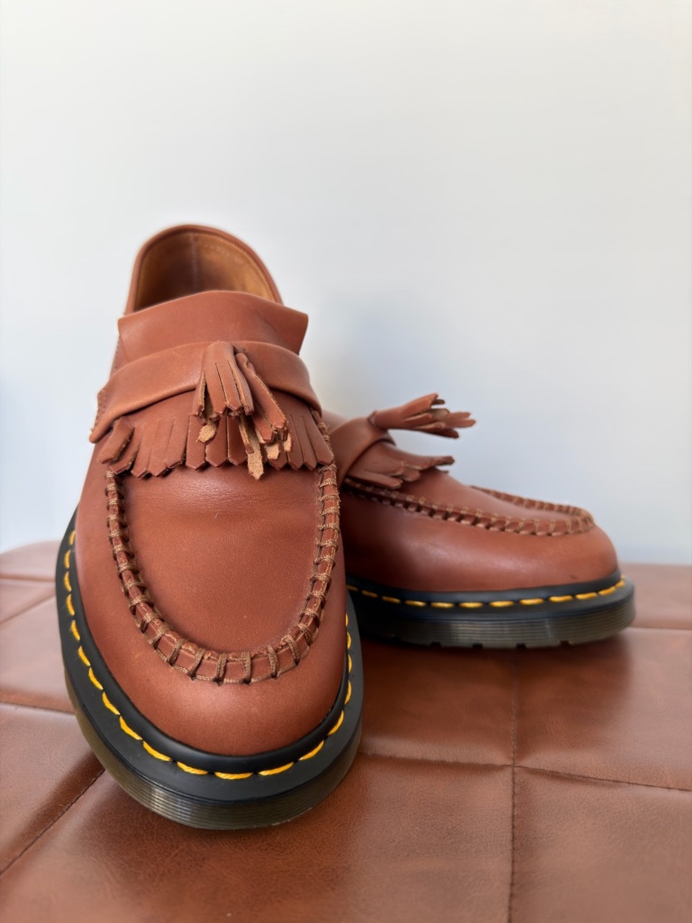 Like New! Dr. Martens Brown Adrian Loafers